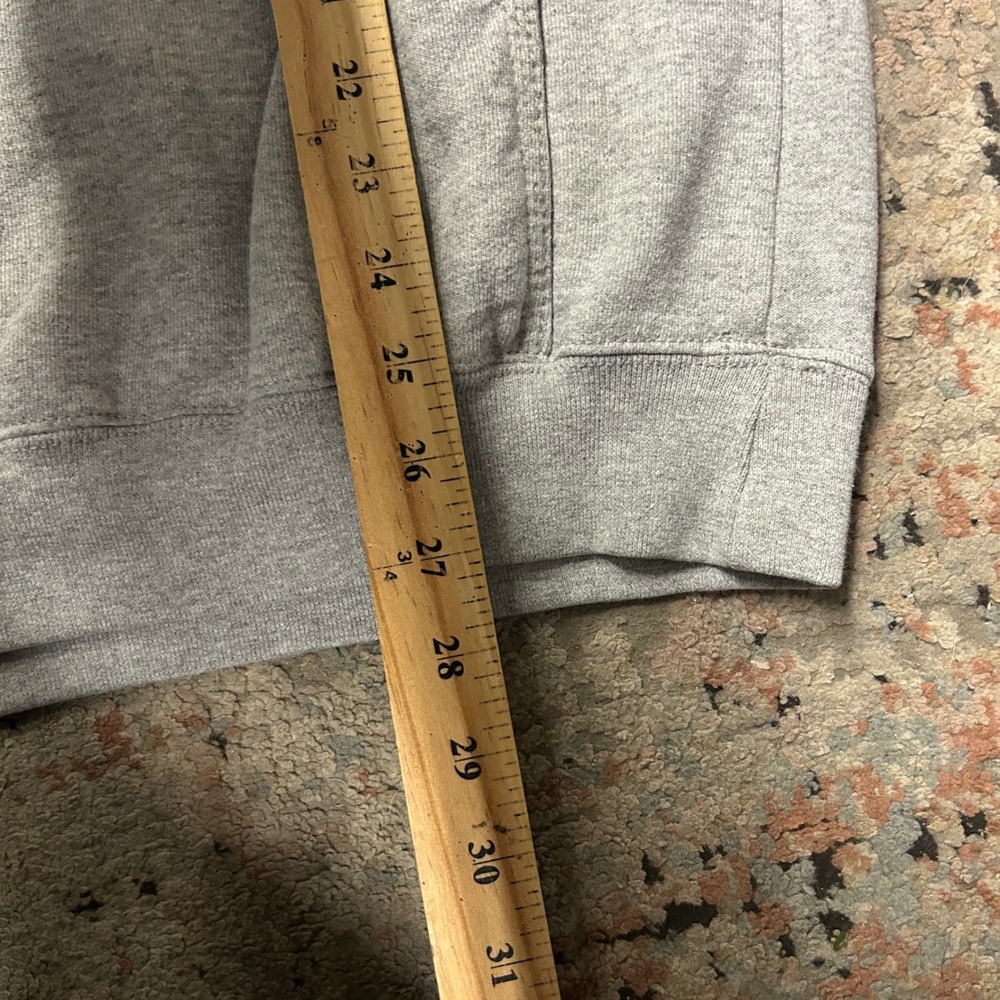 Carhartt Hoodie Mens Medium Gray Loose Fit Midweight Pullover TS0121-M - Picture 7 of 9